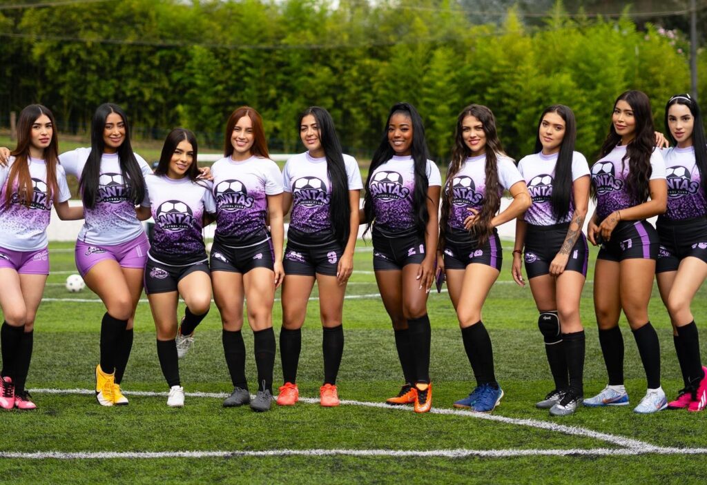 Colombian influencers have formed Santas FC, dubbed the world’s most beautiful football team, gaining millions of followers for mixing glamour, sport and viral showmanship.