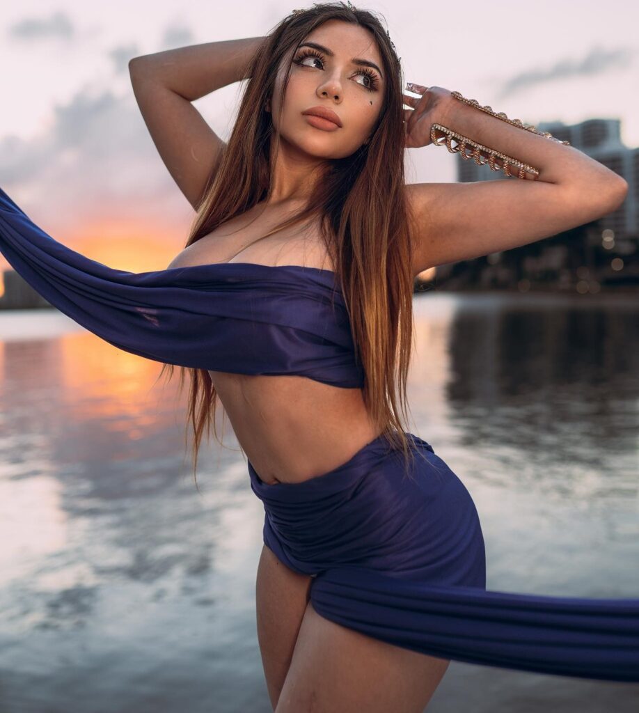 Katiana Kay posing for a photo - NudeNewz